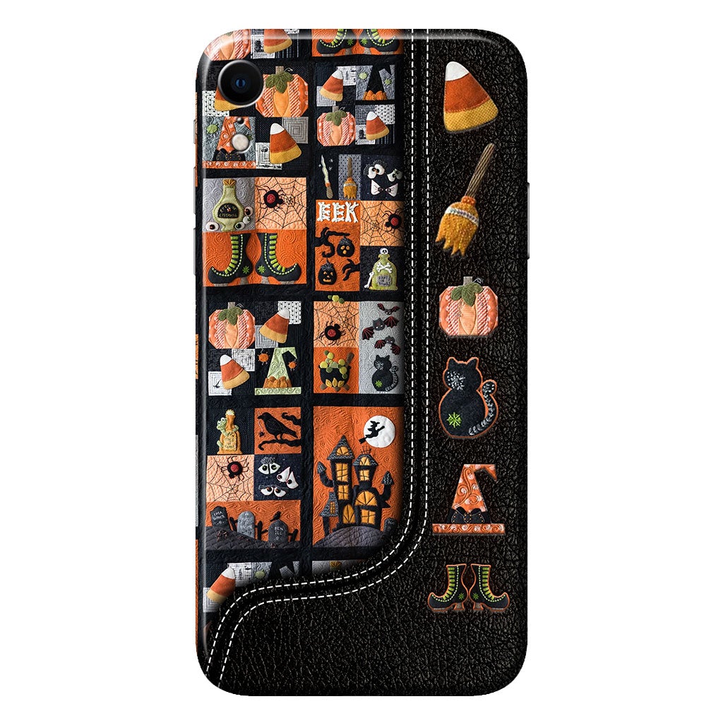 My Broom Broke So Now I Quilt Halloween Personalized Phone Case