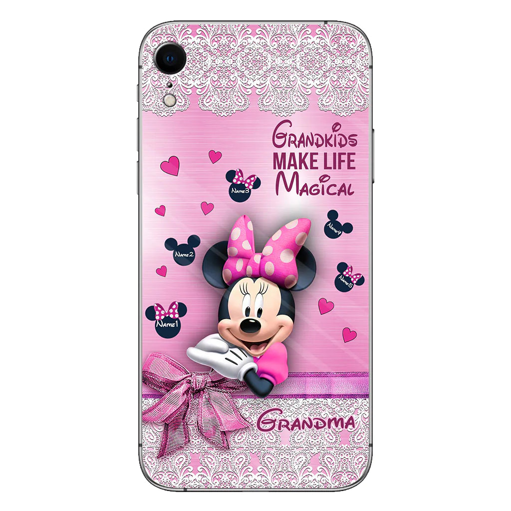 Grandkids Make Life - Personalized Grandma Phone Case