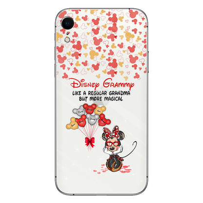 Like A Regular Grandma But More Magical - Personalized Grandma Clear Phone Case