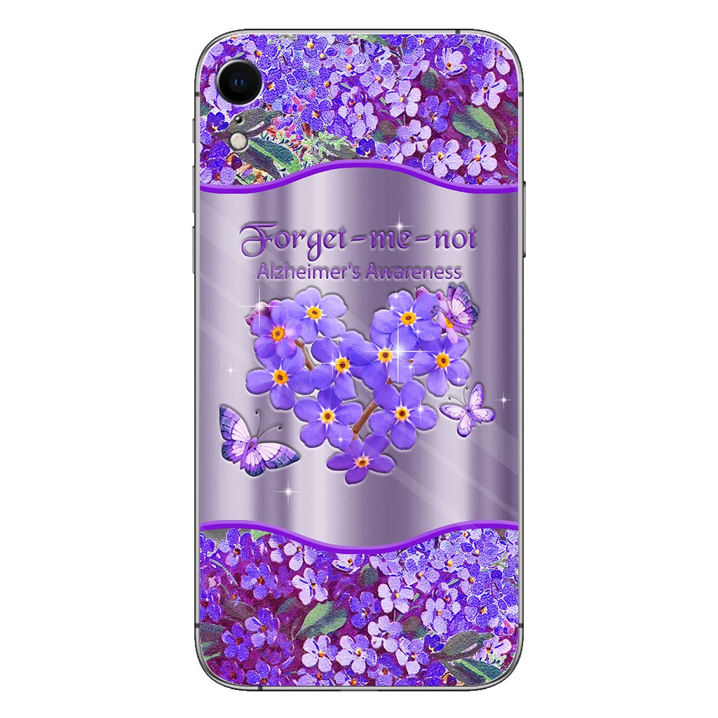 Forget-me-not - Alzheimer Awareness Personalized Phone Case