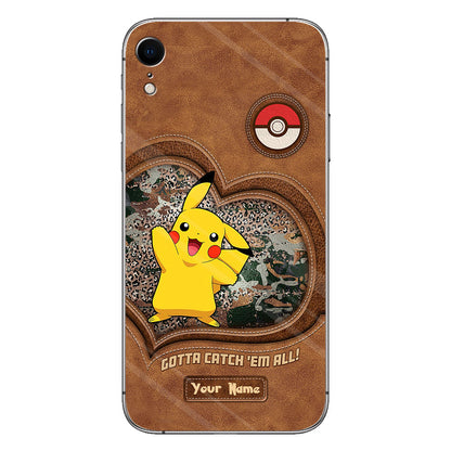 Catch Them All - Personalized Monster Trainer Phone Case