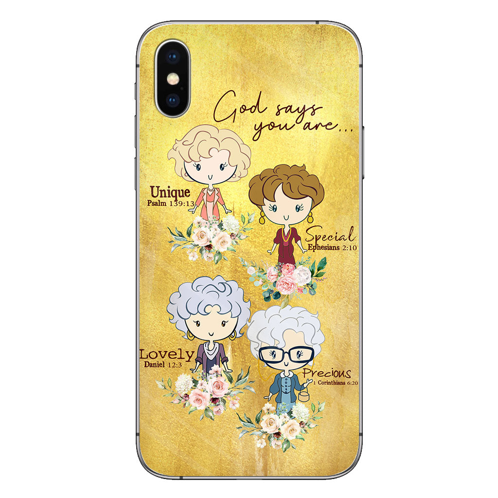 God Says you Are - Phone Case