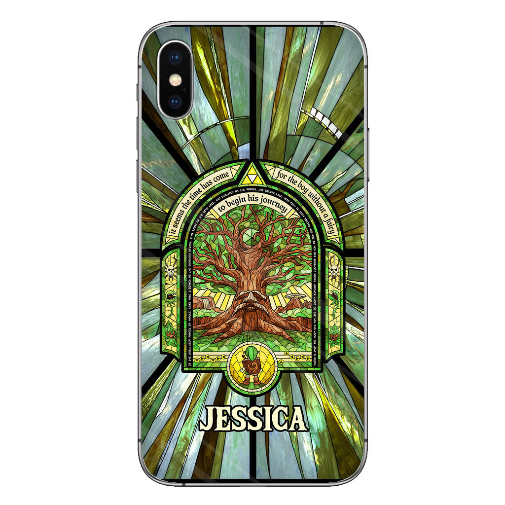 Stainted Glass Game - Personalized The Hero's Legend Phone Case