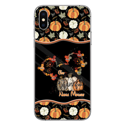 One Thankful Nana Mouse - Personalized Thanksgiving Grandma Phone Case