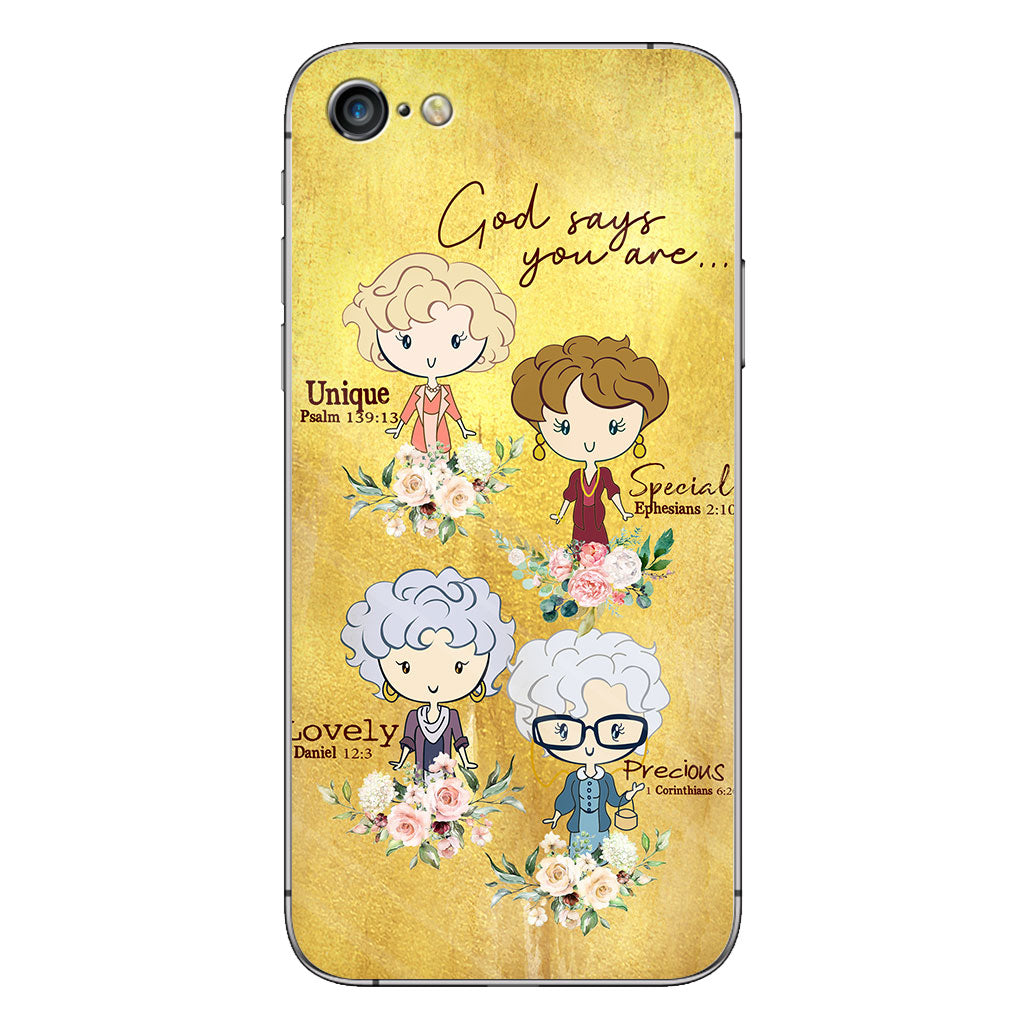 God Says you Are - Phone Case