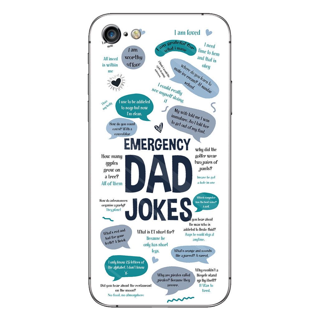 Emergency Dad Jokes - Father's Day Phone Case