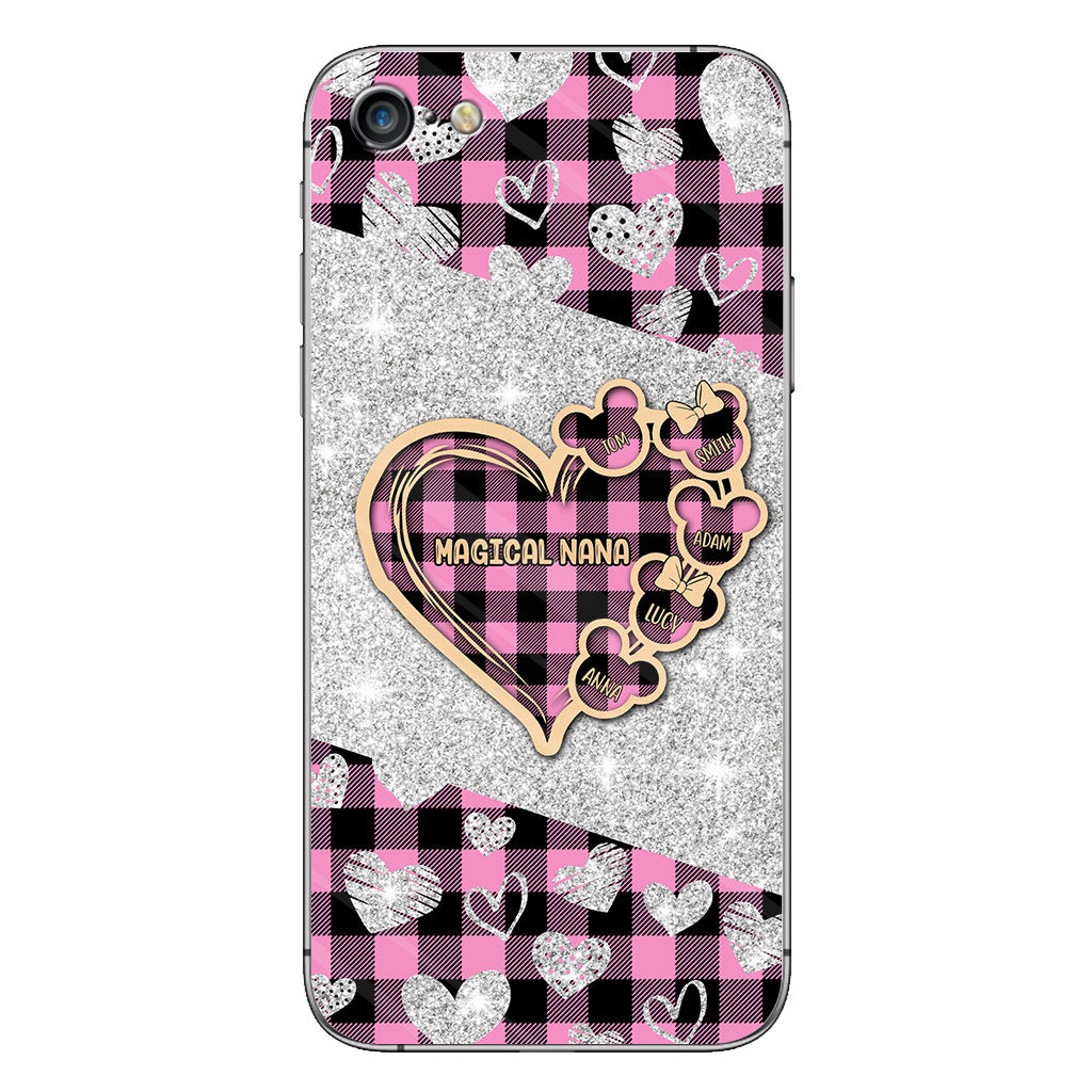 Valentine Heart Grandma - Personalized Grandma Phone Case