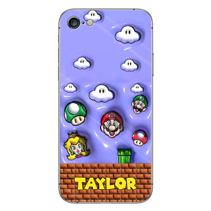 I Level Up - Personalized Super Plumber Phone Case