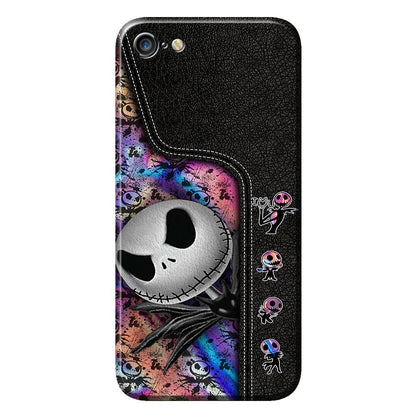 Nightmares Personalized Leather Pattern Print Phone Case