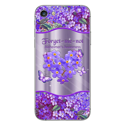 Forget-me-not - Alzheimer Awareness Personalized Phone Case