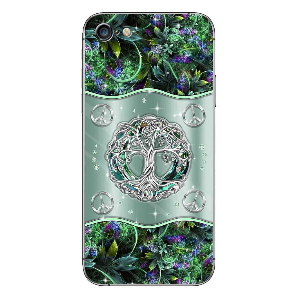 Hippie Tree Of Life - Hippie Phone Case With 3D Pattern Print