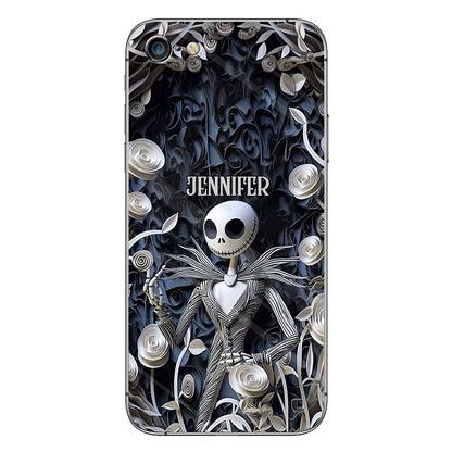 Hello Darkness - Personalized Nightmare Phone Case With 3D Effect Pattern