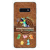 Don&#39;t Mess With Grandmasaurus - Personalized Mother&#39;s Day Phone Case With Leather Pattern Print