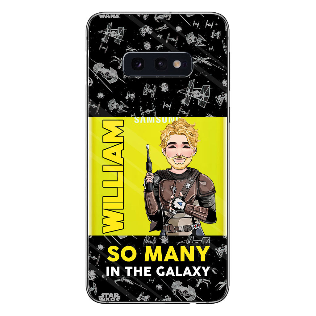 So Many In The Galaxy - Personalized The Force Clear Phone Case