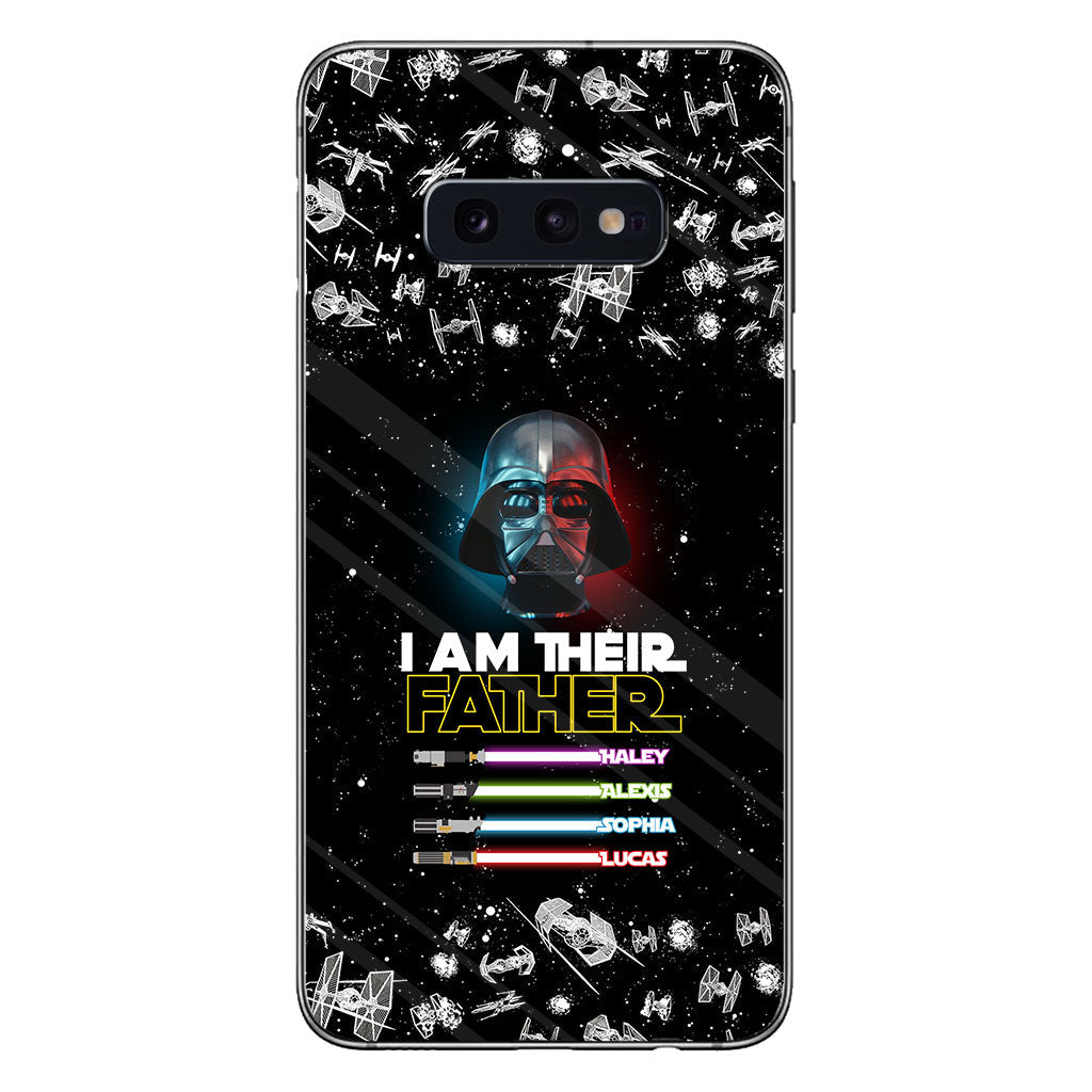 I Am Their Father - Personalized Father's Day The Force Phone Case