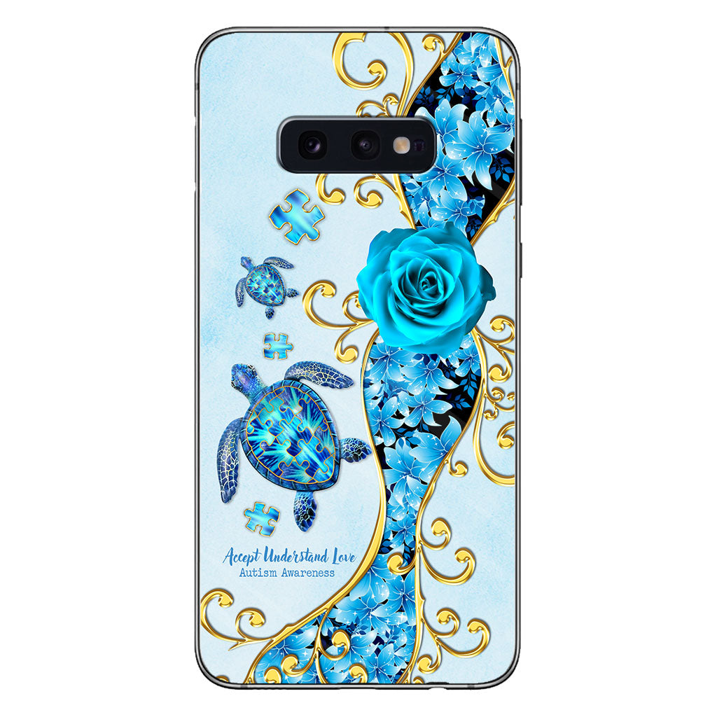 Accept Understand Love Autism Awareness Phone Case