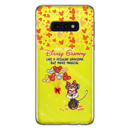 Like A Regular Grandma But More Magical - Personalized Grandma Clear Phone Case