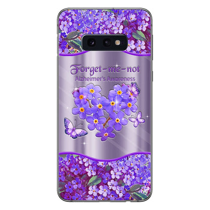 Forget-me-not - Alzheimer Awareness Personalized Phone Case