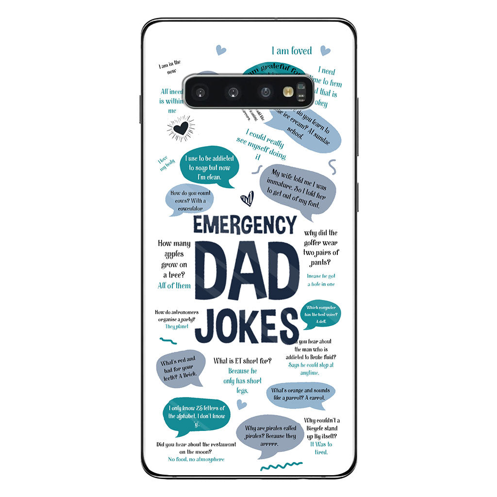 Emergency Dad Jokes - Father's Day Phone Case