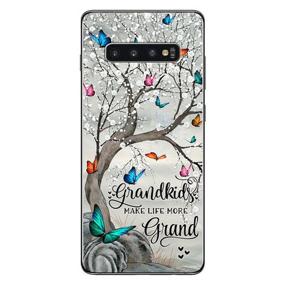 Grandkids Make Life More Grand - Personalized Grandma Phone Case