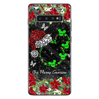 One Merry Grandma - Personalized Christmas Grandma Phone Case