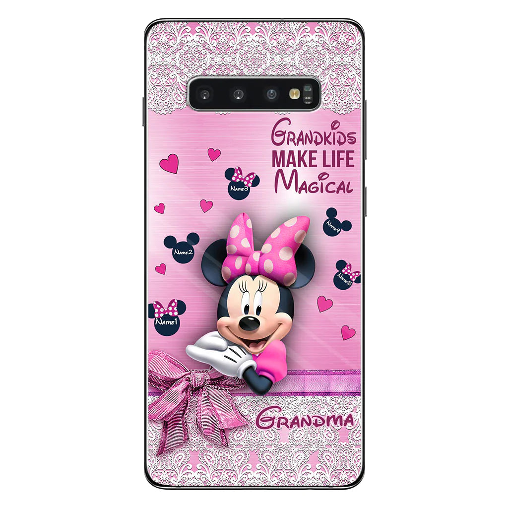 Grandkids Make Life - Personalized Grandma Phone Case