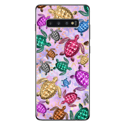 Salty Soul Colorful Turtles Leopard - Phone Case