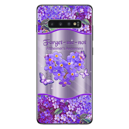 Forget-me-not - Alzheimer Awareness Personalized Phone Case