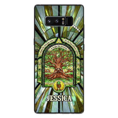 Stainted Glass Game - Personalized The Hero's Legend Phone Case