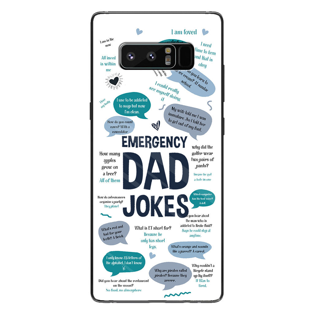 Emergency Dad Jokes - Father's Day Phone Case