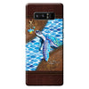 Salty Lil&#39; Beach - Turtle Personalized Leather Pattern Print Phone Case
