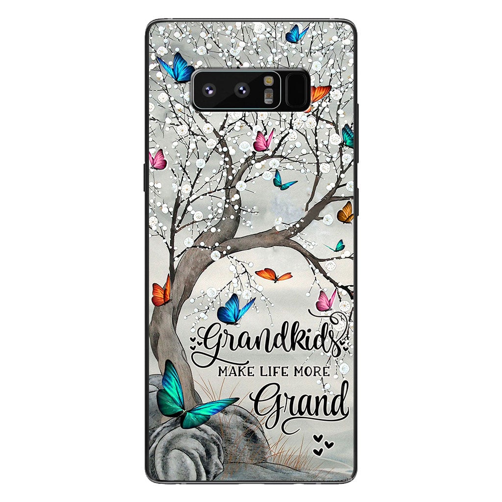 Grandkids Make Life More Grand - Personalized Grandma Phone Case