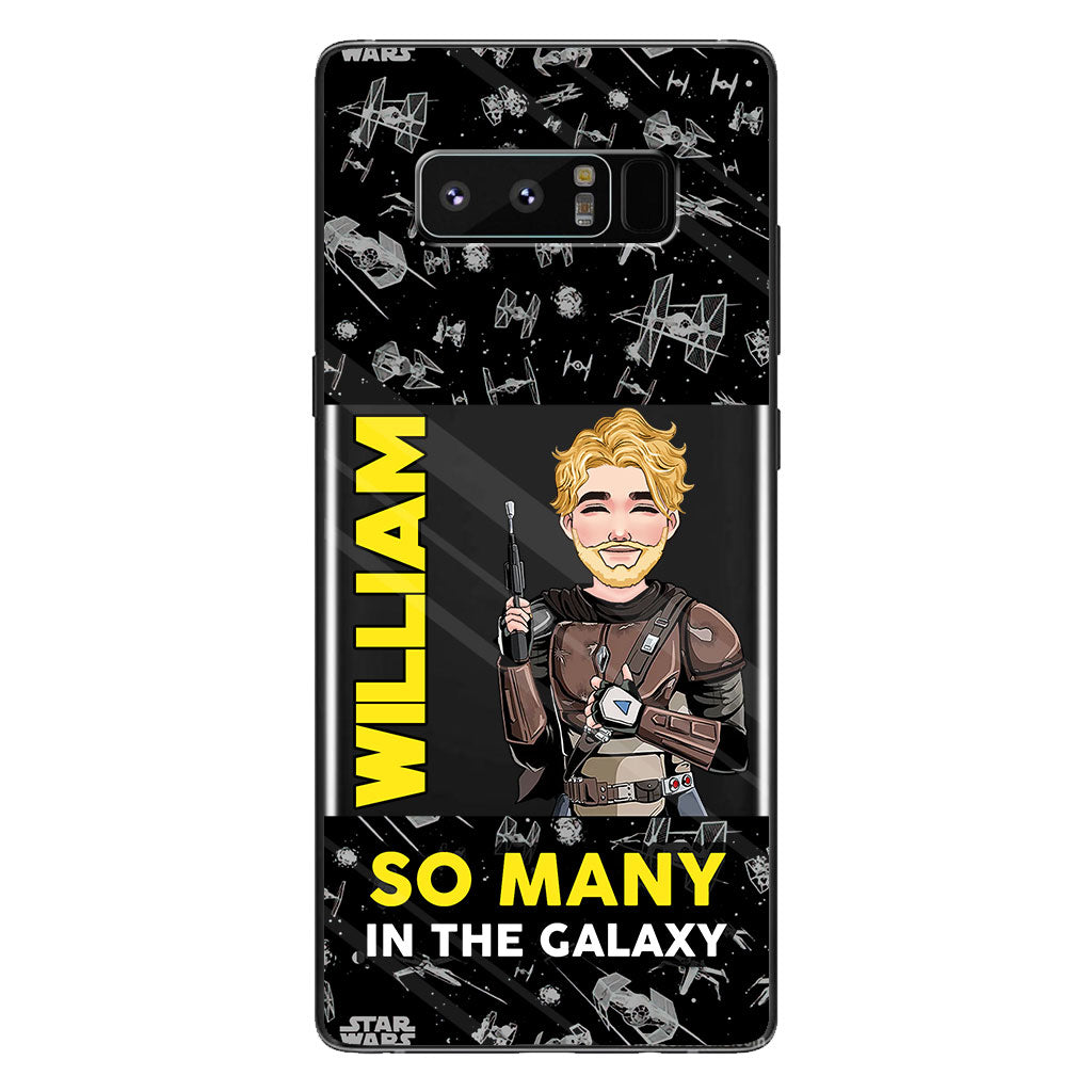 So Many In The Galaxy - Personalized The Force Clear Phone Case