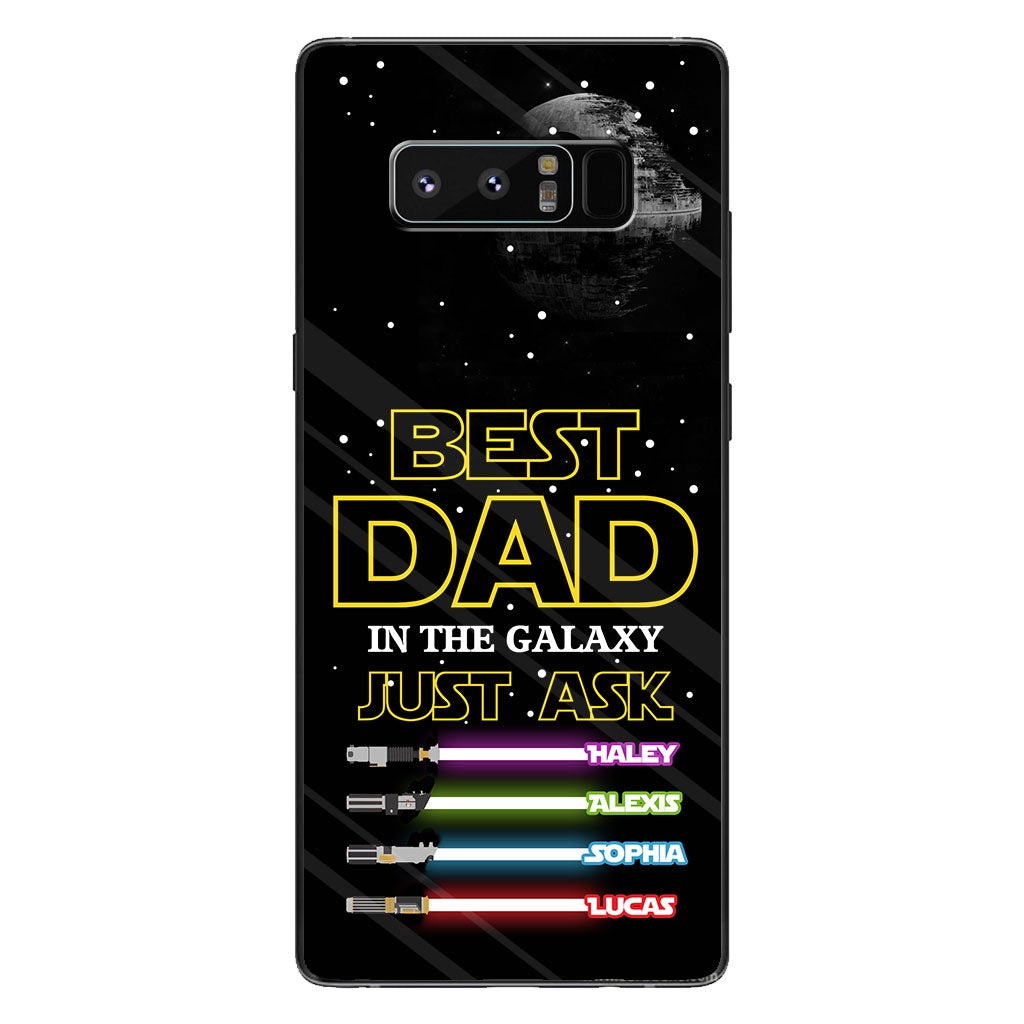 Best Dad In The Galaxy - Personalized Father's Day Phone Case