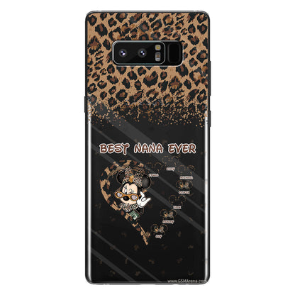 Best Grandma Ever - Personalized Grandma Clear Phone Case