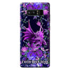 Faith Over Fear Dragon - Cystic Fibrosis Awareness Phone Case