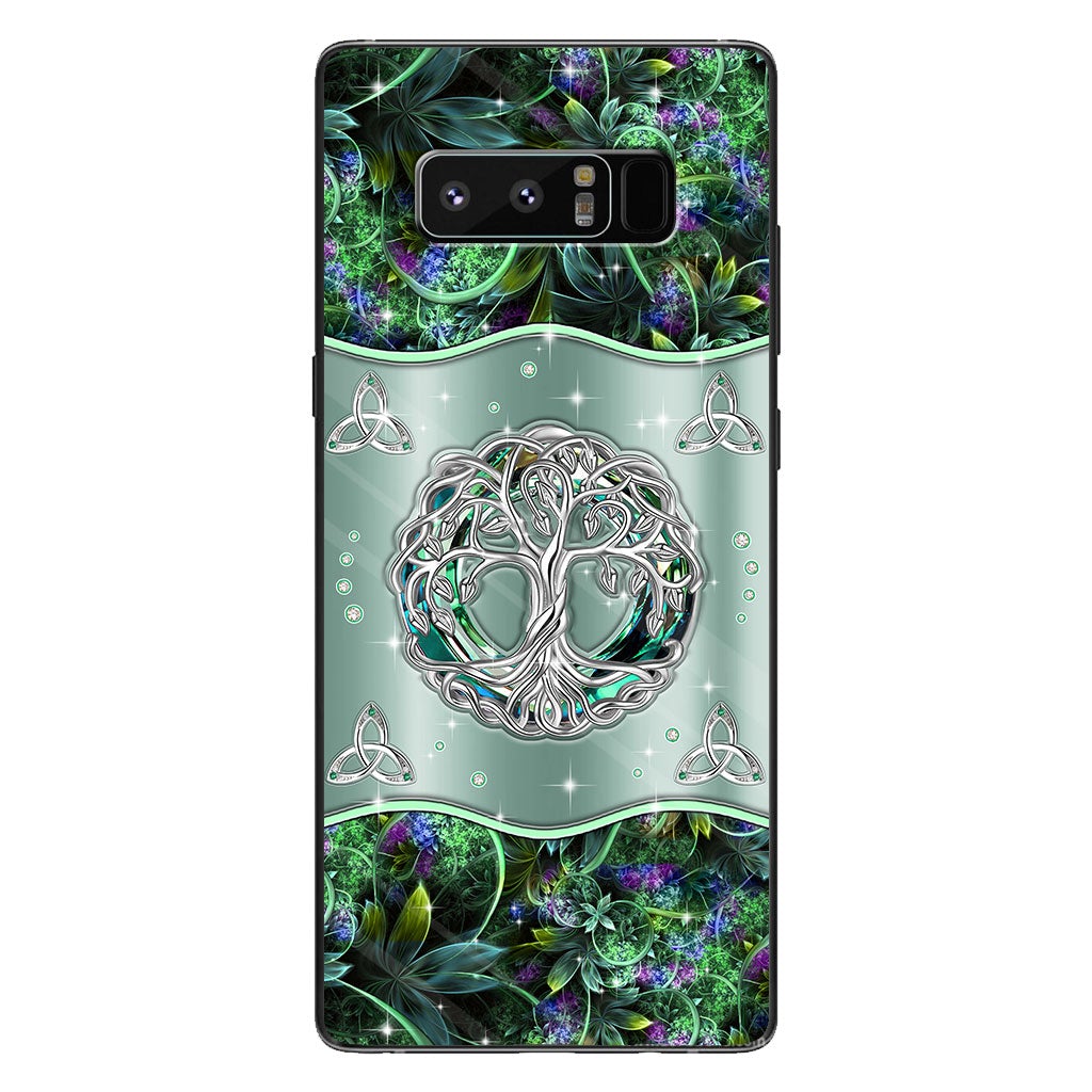 Irish Tree Of Life Celtic Knot - Irish Phone Case With 3D Pattern Print