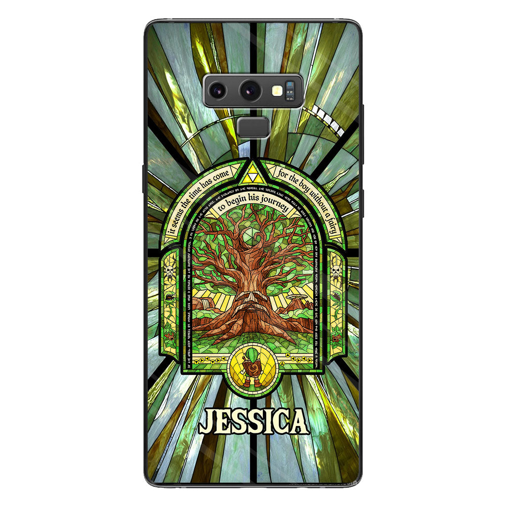 Stainted Glass Game - Personalized The Hero's Legend Phone Case