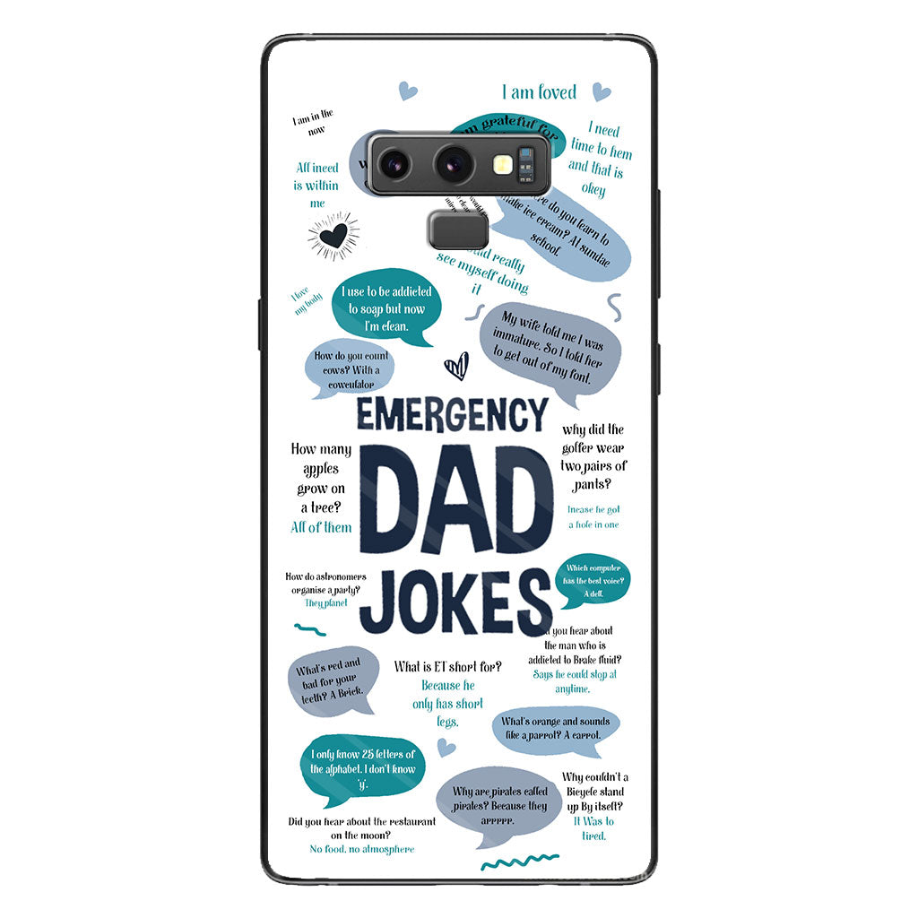 Emergency Dad Jokes - Father's Day Phone Case