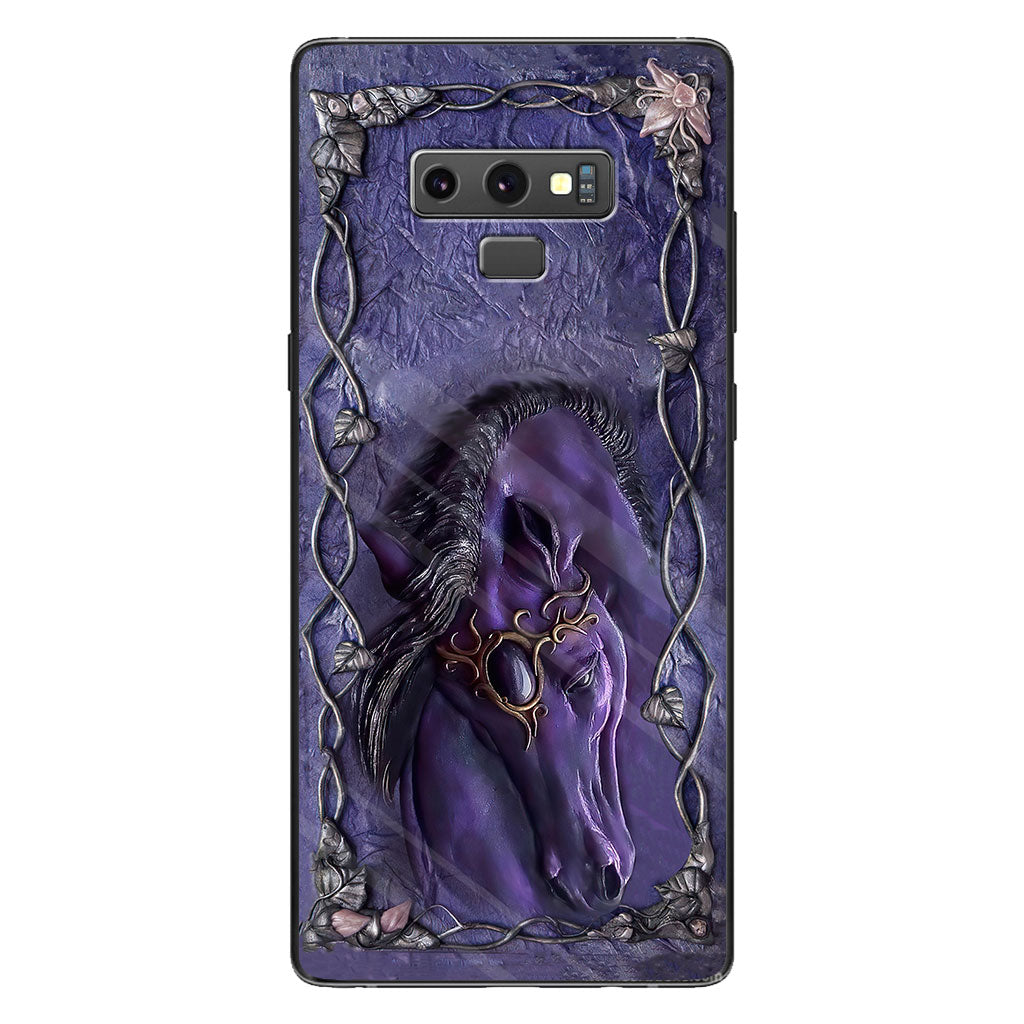 Love Horses - Phone Case With 3D Pattern Print