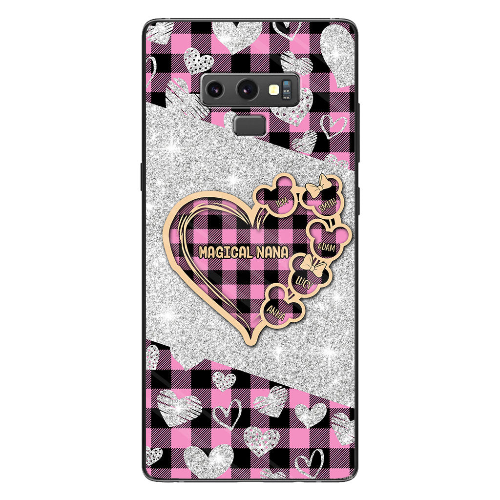 Valentine Heart Grandma - Personalized Grandma Phone Case