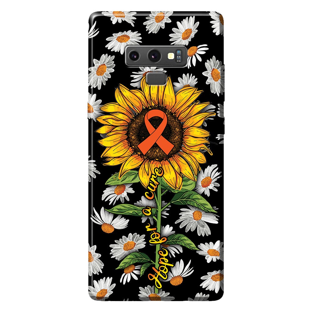 Hope For A Cure  - Multiple Sclerosis Awareness Phone Case 092021