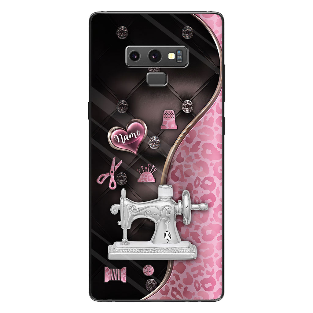 Love Sewing - Personalized Sewing Phone Case