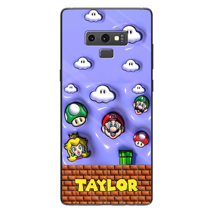 I Level Up - Personalized Super Plumber Phone Case