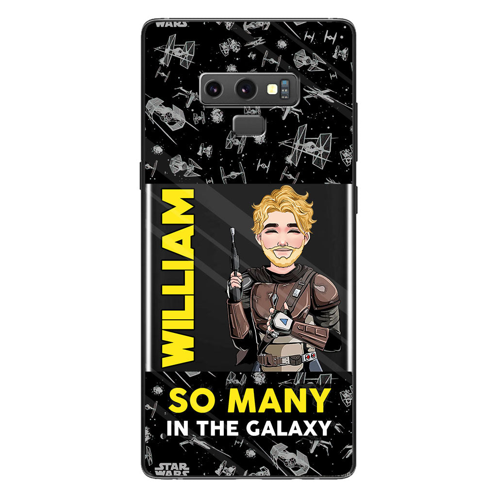 So Many In The Galaxy - Personalized The Force Clear Phone Case