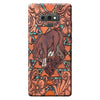 Love Horses Leather Pattern Print Phone Case