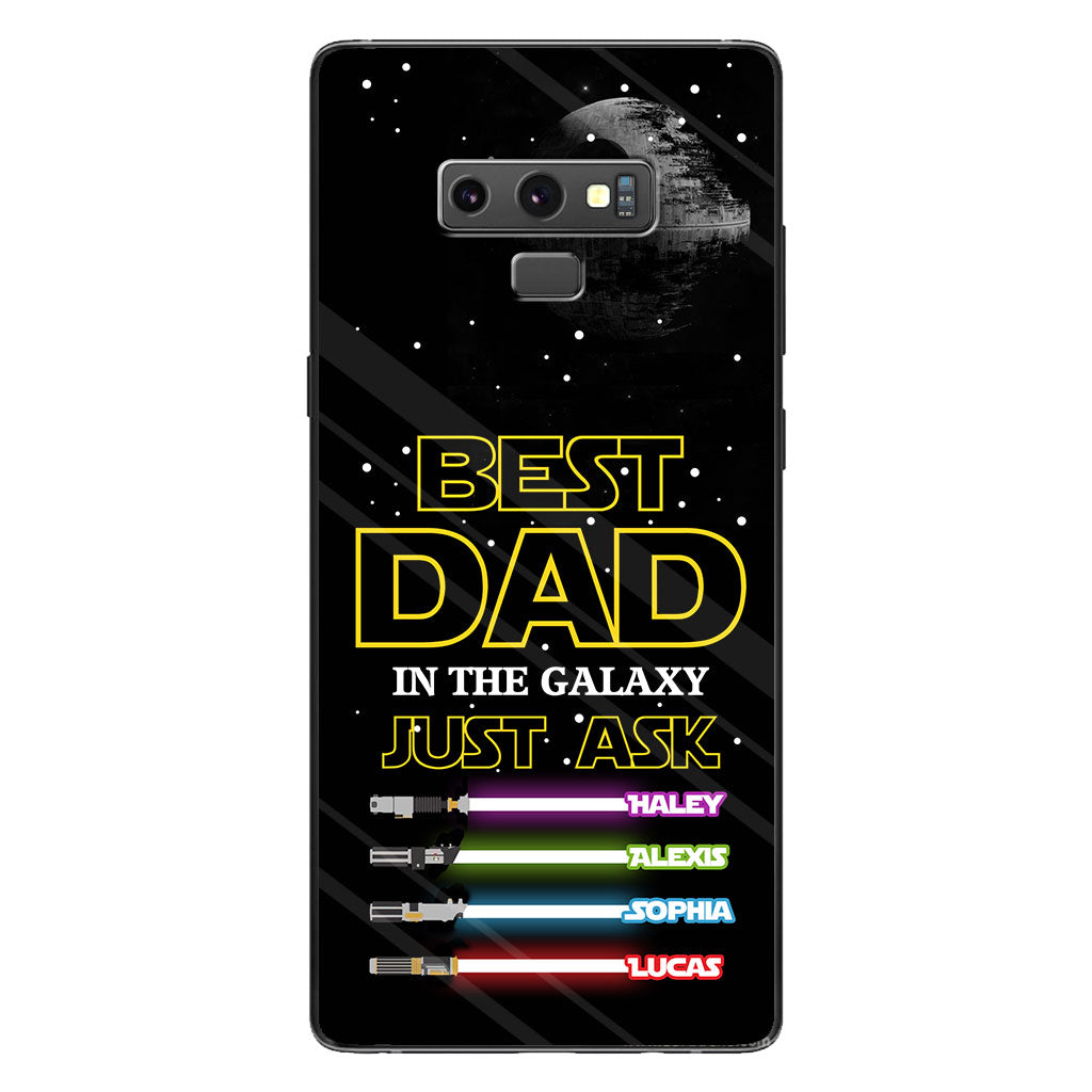 Best Dad In The Galaxy - Personalized Father's Day Phone Case