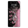 To The Moon And Back Rose Gold - Personalized Mother&#39;s Day Grandma Phone Case