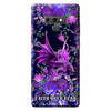 Faith Over Fear Dragon - Cystic Fibrosis Awareness Phone Case