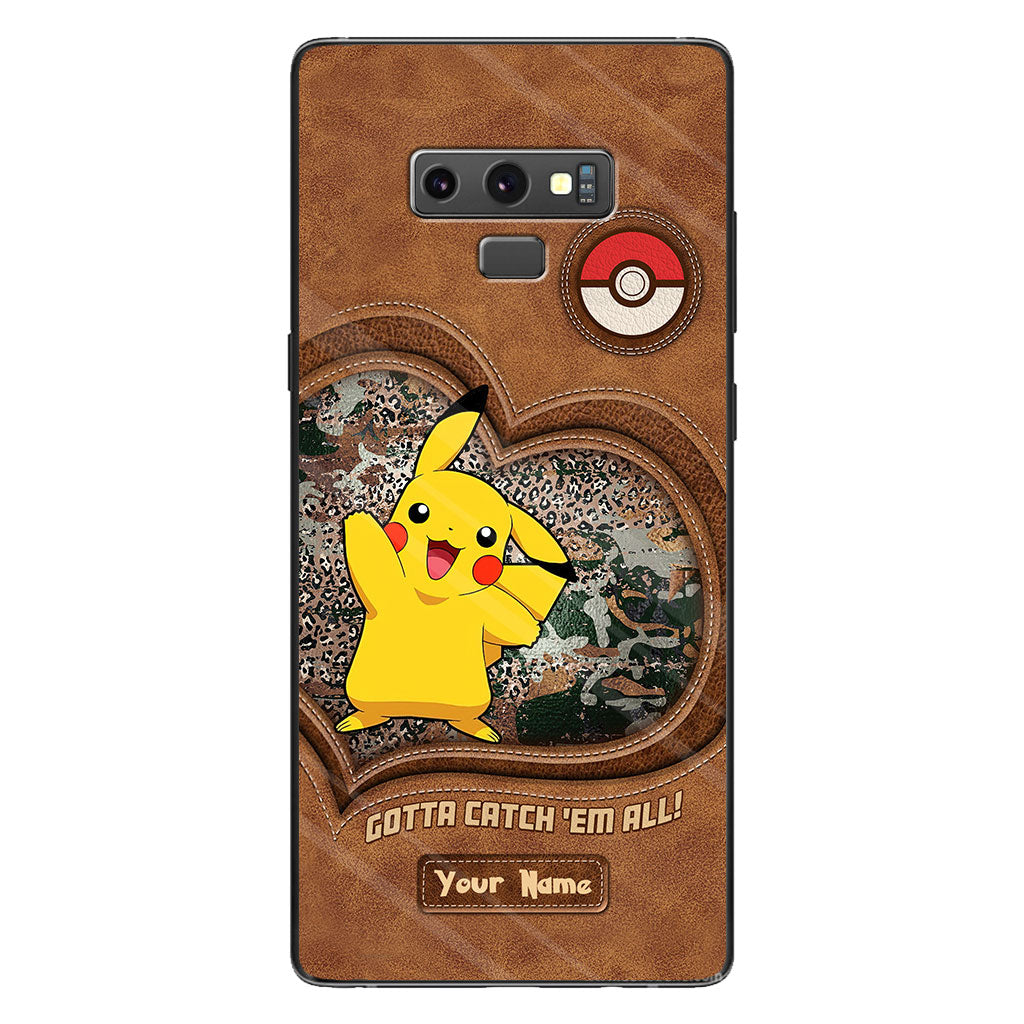 Catch Them All - Personalized Monster Trainer Phone Case